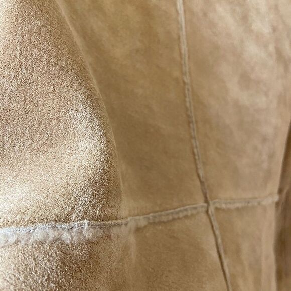Guess Suede Leather Jacket / Coat - Picture 12 of 14